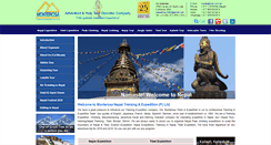 Desktop Screenshot of monterosa-nepal.com